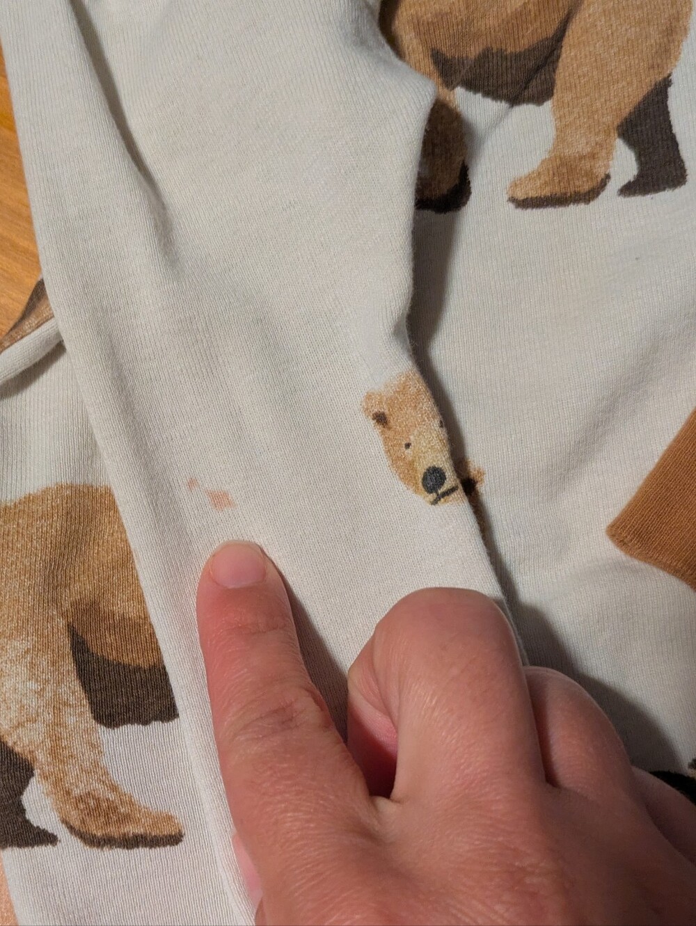 Carter's Neutral Bear Toddler Pajama Set - Picture 4 of 4
